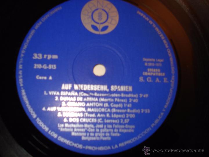 Discos de vinilo: AUF WIEDERSEHN SPANIEN - Foto 4