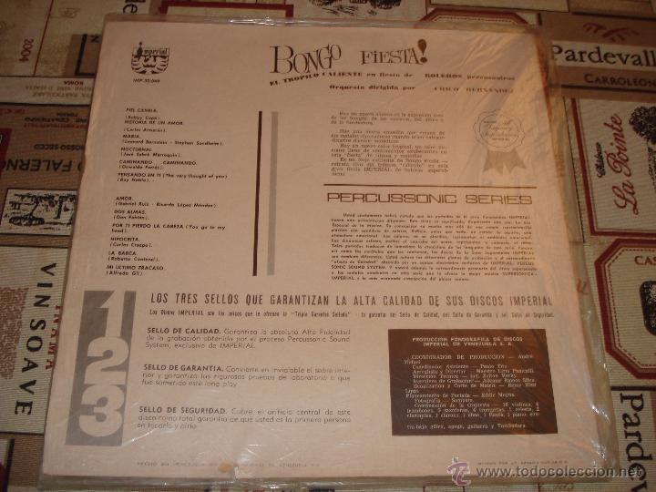 Discos de vinilo: CHICO FERNANDEZ - Bongo Fiesta - Foto 2