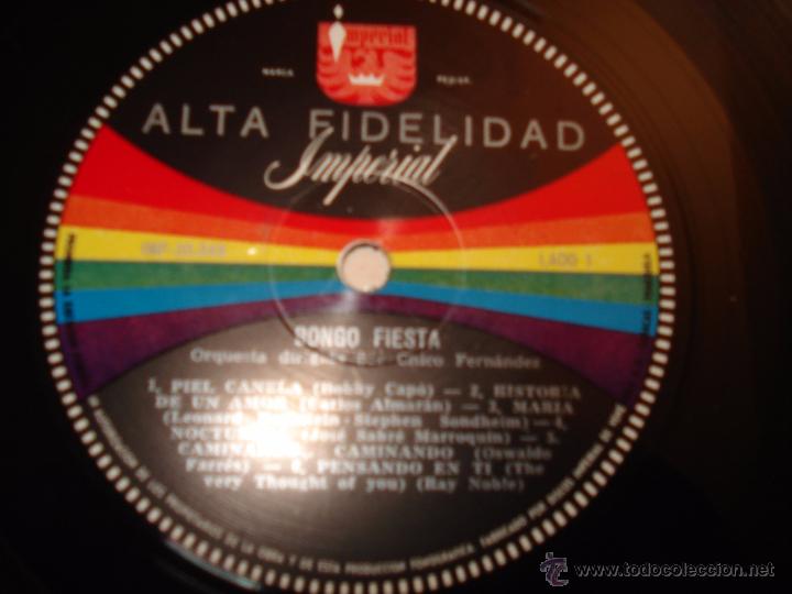 Discos de vinilo: CHICO FERNANDEZ - Bongo Fiesta - Foto 3