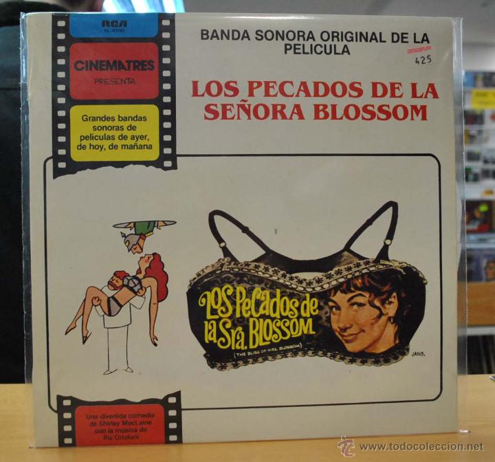 Discos de vinilo: LOS PECADOS DE LA SEORA BLOSSOM - BSO - LP - Foto 1