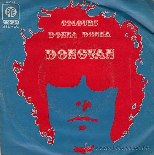 Discos de vinilo: DONOVAN. COLOURS / DONNA DONNA - Foto 1