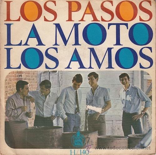 Discos de vinilo: LOS PASOS. LA MOTO / LOS AMOS - Foto 1