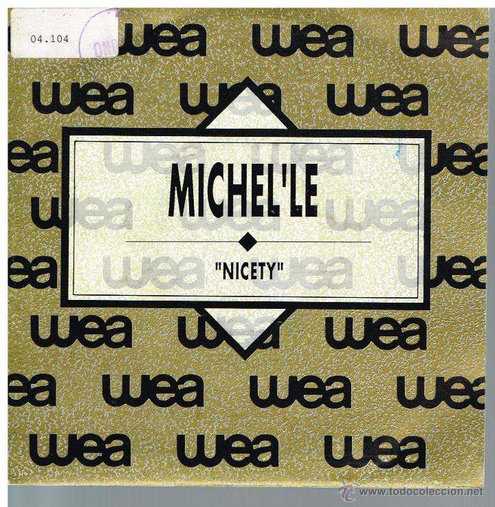 Discos de vinilo: Michelle - Nicety - Single 1990 - Promo - Foto 1