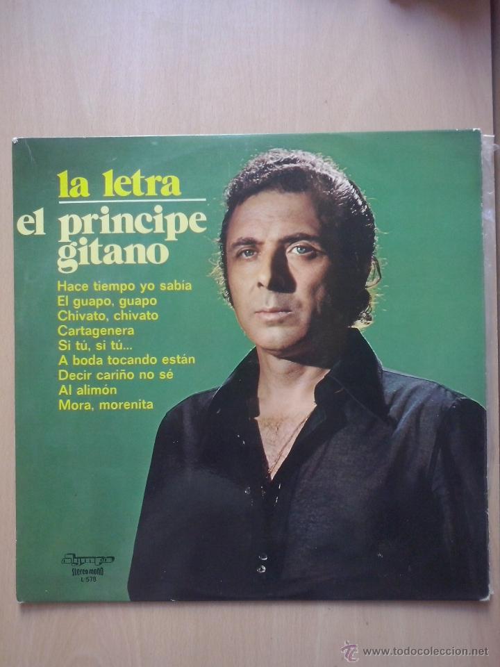 Discos de vinilo: el principe gitano - la letra - lp olympo 1977 - Foto 1