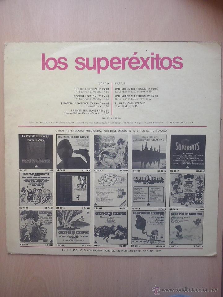 Discos de vinilo: the studio group - lp dial 1978 - temas beatles - Foto 2