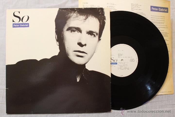 Peter Gabriel So Lp Vinyl Ex Genesis Made In Comprar Discos Lp