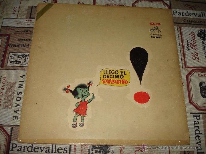 Discos de vinilo: LLEGO EL DECIMO EXPLOSIVO - VARIOS (URUGUAY) - Foto 1