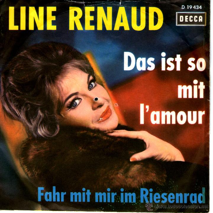 Discos de vinilo: LINE RENAUD DAS IST SO MIT LAMOUR - Foto 1