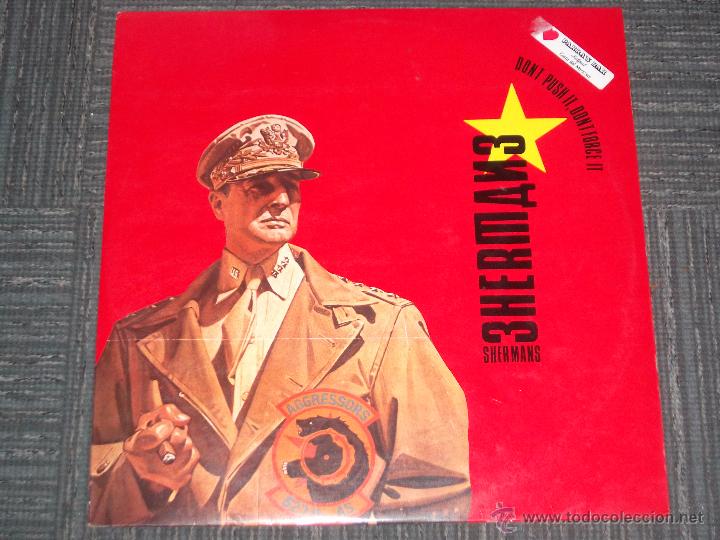 Discos de vinilo: SHERMANS - DONT PUSH IT DONT FORCE IT - MAXI - L - - Foto 1