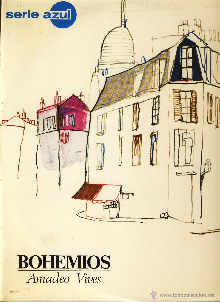 Discos de vinilo: BOHEMIOS.- DE AMADEO VIVES.- Dir. Rafael Ferrer. - Foto 1