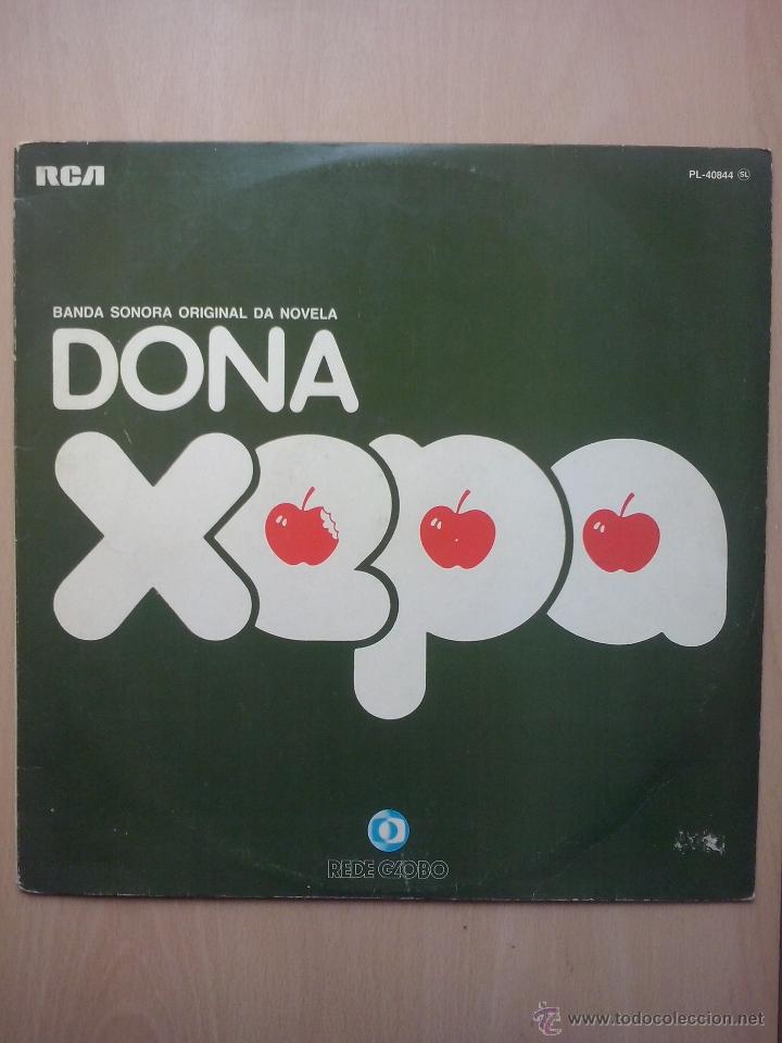 Vinyl records: banda sonora original da novela dona xepa - lp rca 1977 portugal - bossa nova