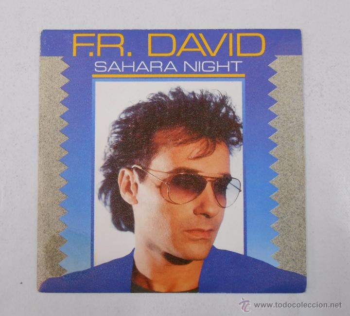 Discos de vinilo: F.R. DAVID. SAHARA NIGHT. TDKDS3 - Foto 1