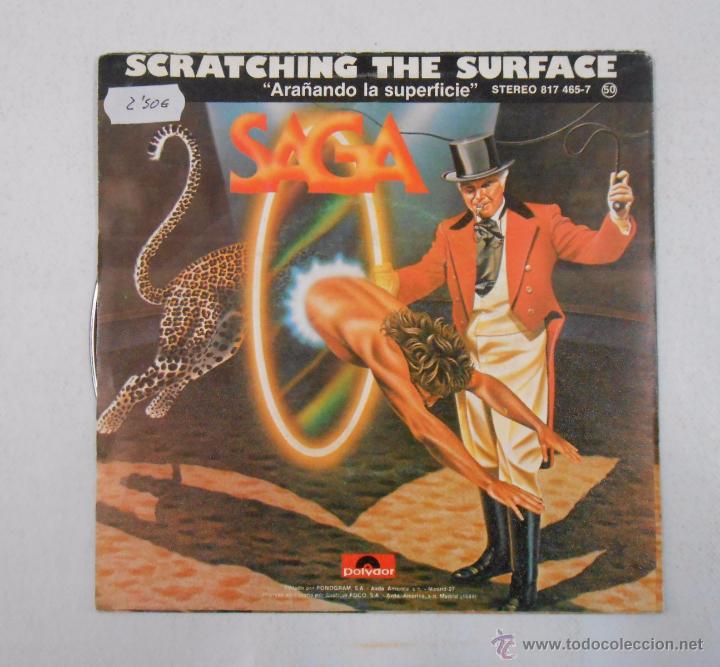 Discos de vinilo: SAGA. - SCRATCHING THE SURFACE / THE VENDETTA. TDKDS3 - Foto 1