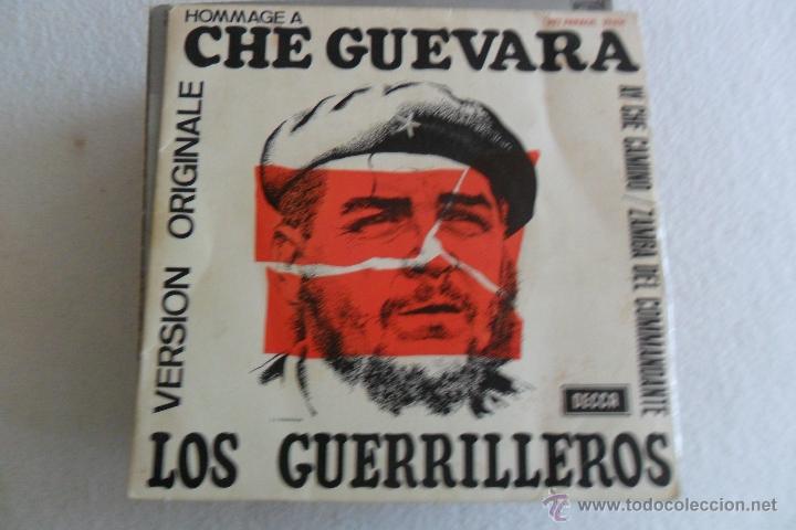 Disques de vinyle: LOS GUERRILLEROS  - HOMMADE A CHE GUEVARA 1968 MADE IN FRANCE