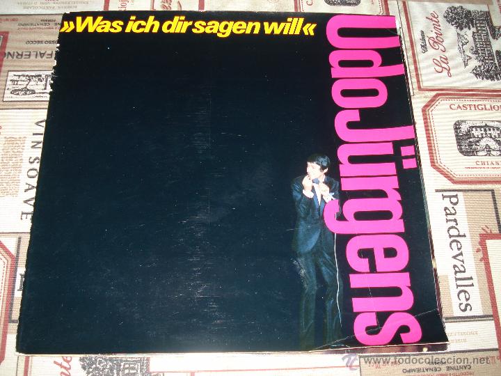 Discos de vinilo: Udo Jurgens:Was ich dir sagen will - Foto 1