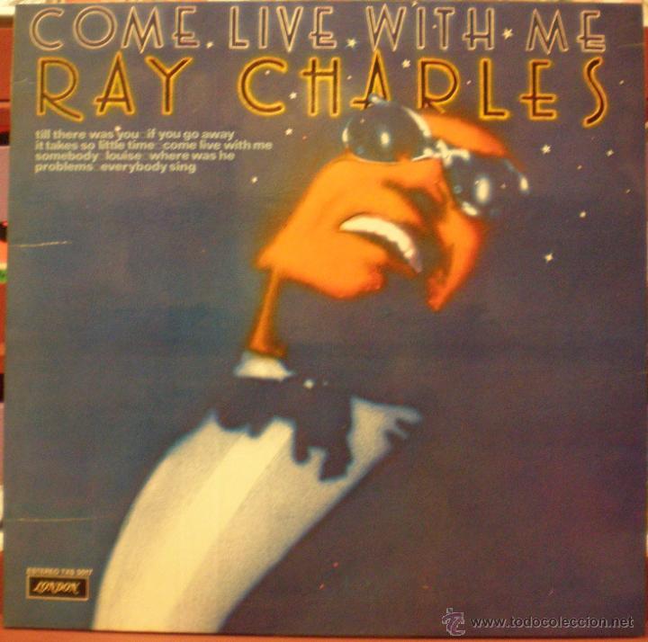 Discos de vinilo: Ray Charles - Come Live With Me - Foto 1