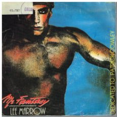 Discos de vinilo: LEE MARROW - MR. FANTASY (2 VERSIONES) - SINGLE 1986 - PROMO. Lote 49009399