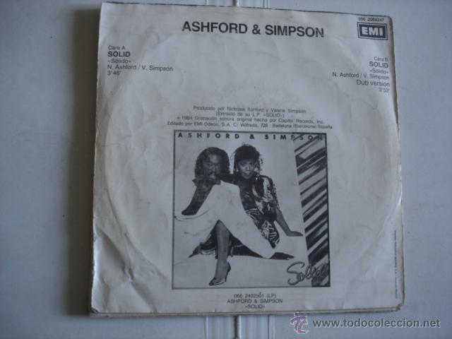 Discos de vinilo: ASHFORD & SIMPSON SOLID - Foto 2