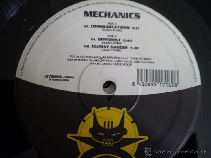 Discos de vinilo: MAXI 33. MACHANICKS. COMMUNICATIONS. - Foto 1