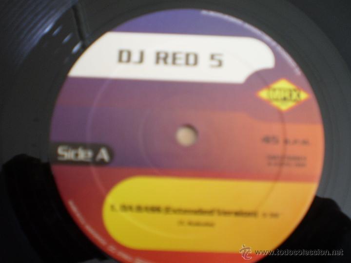 Discos de vinilo: MAXI 33. DJ RED 5. DA BASS - Foto 2