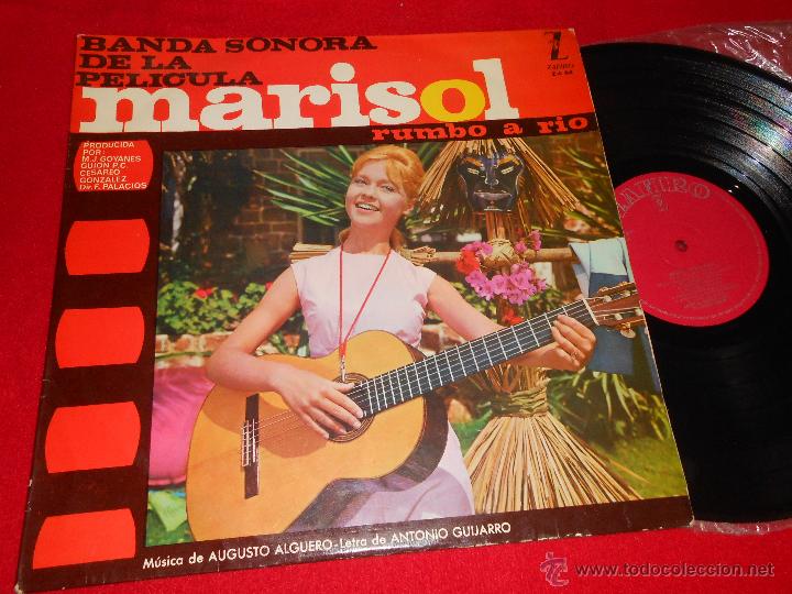 Discos de vinilo: MARISOL Rumbo a Rio bso ost LP 1963 Zafiro AUGUSTO ALGUERO - Foto 1 - 49026998