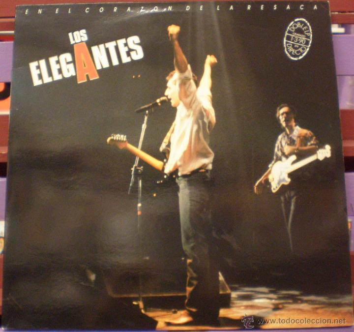 Discos de vinilo: Los Eleganes - En el coraz&oacute;n de la resaca - Doble LP en directo - Foto 1
