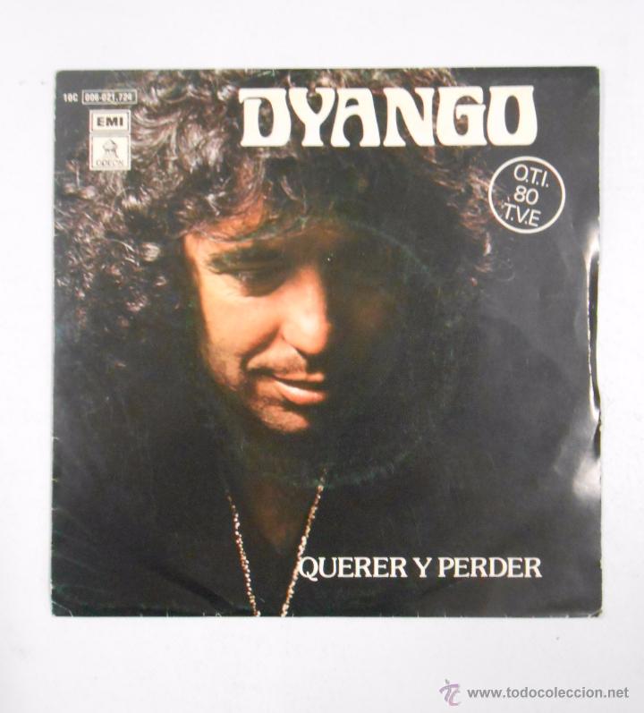 Discos de vinilo: DYANGO - SINGLE - QUERER Y PERDER - NUESTRO PRIMER BESO. TDKDS3 - Foto 1