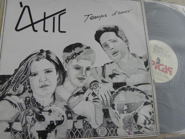 Discos de vinilo: ATIC - TEMPS DAMOR -LP 1986 -BUEN ESTADO - Foto 1