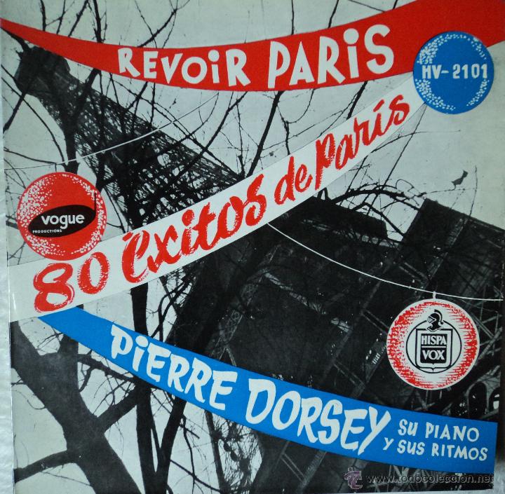 Discos de vinilo: Pierre Dorsey - 80 Exitos de Par&iacute;s Vol. 1 - Edici&oacute;n de Espa&ntilde;a - Foto 1