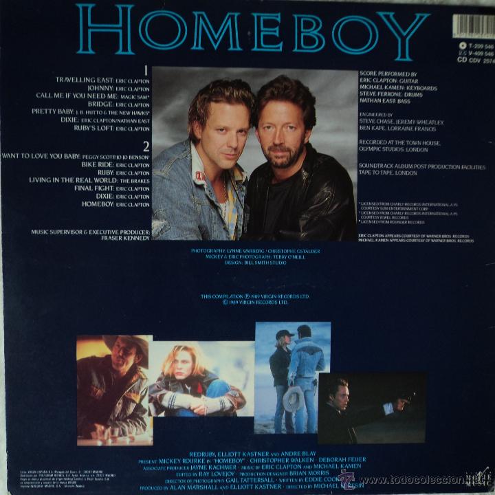 Discos de vinilo: Homeboy - BSO - Edici&oacute;n de 1988 de Espa&ntilde;a - Foto 2