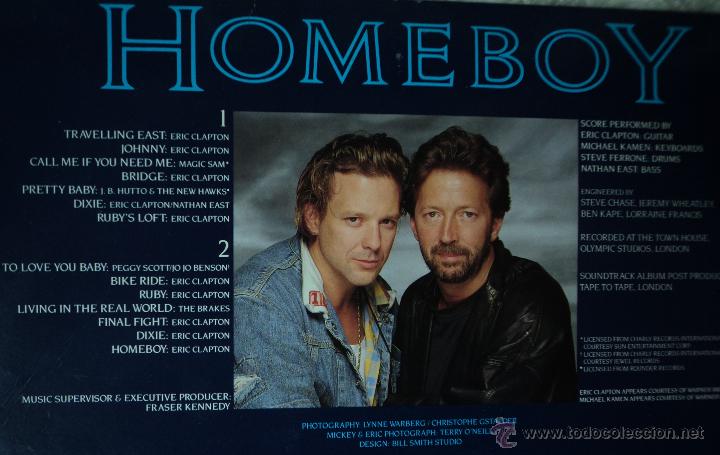 Discos de vinilo: Homeboy - BSO - Edici&oacute;n de 1988 de Espa&ntilde;a - Foto 3