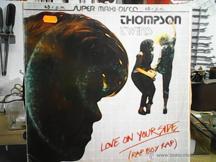 Discos de vinilo: THOMPSON TWINS.	 LOVE ON YOUR SIDE. - Foto 1