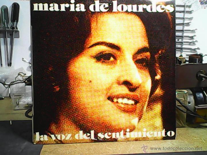 Discos de vinilo: Maria Lourdes	- La voz del sentimiento - Foto 1