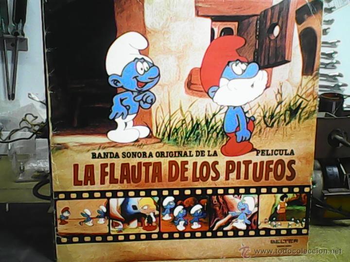 Discos de vinilo: BSO      La Flauta de los pitufos - Foto 1