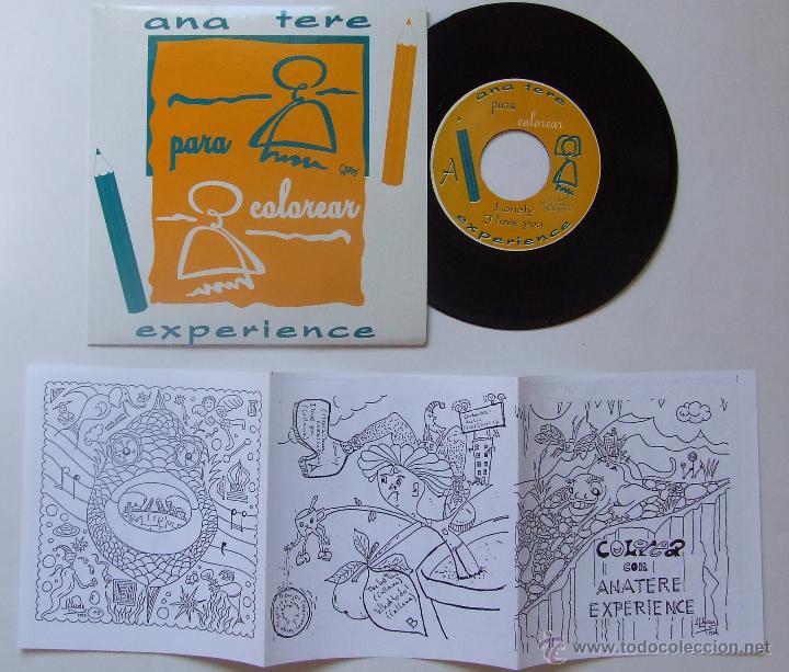 Discos de vinilo: ANA TERE EXPERIENCE EP PARA COLOREAR NUEVO - Foto 2