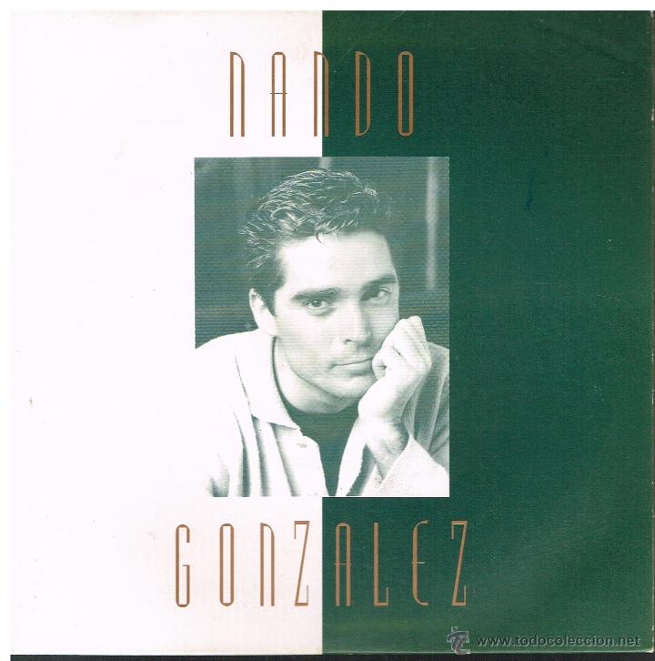 Discos de vinilo: Nando Gonz&aacute;lez - Sal y arena - Single 1991 - Foto 1