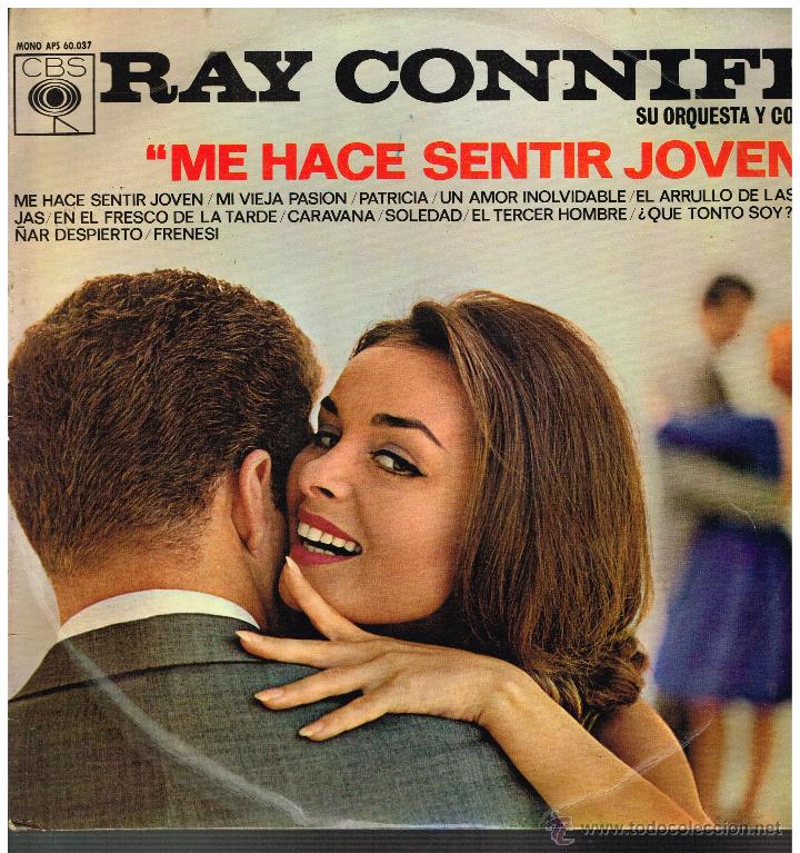 Discos de vinilo: Ray Conniff - Me hace sentir joven - Lp 1964 - Foto 1