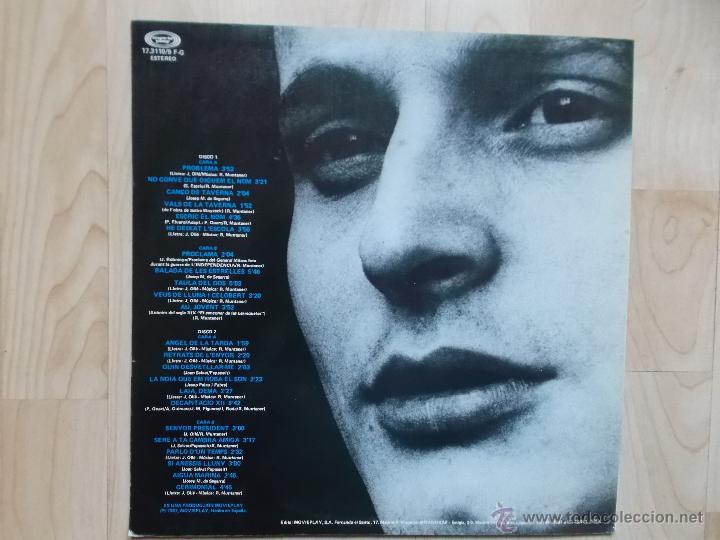Discos de vinilo: RAMON MUNTANER - DOBLE LP MOVIEPLAY 1981 - Foto 2
