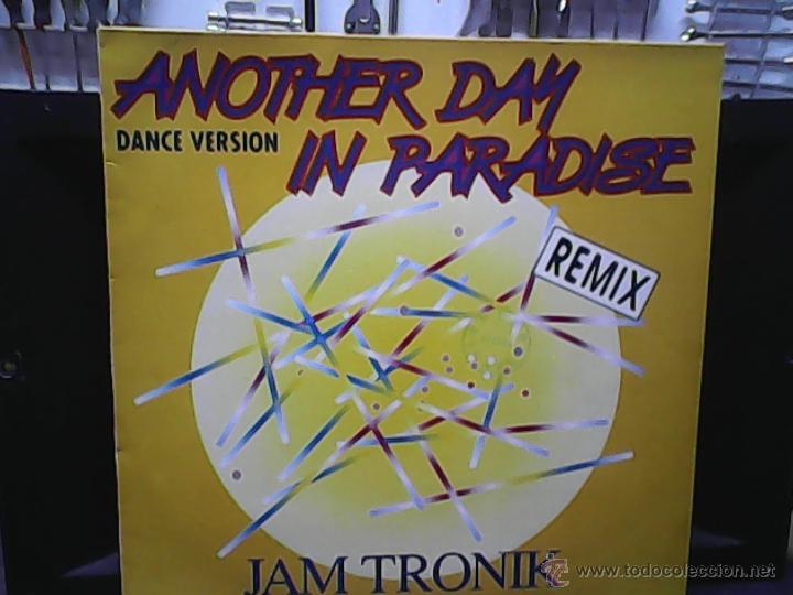 Discos de vinilo: JAM TRONIK ANOTHER DAY IN PARADISE - Foto 1
