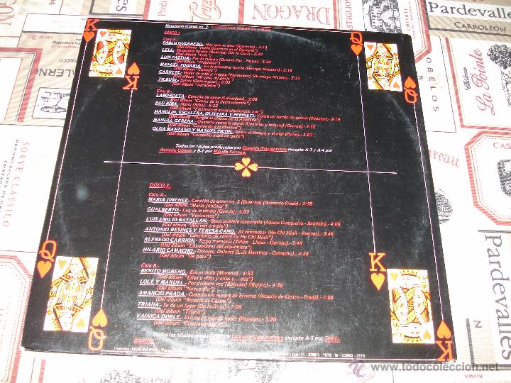 Discos de vinilo: CANCIONES SOBRE EL AMOR - Foto 3