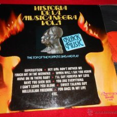 Discos de vinilo: THE TOP OF THE POPPERS SING AND PLAY HISTORIA DE LA MUSICA NEGRA VOL.1 LP 1977 SPAIN FUNK SOUL