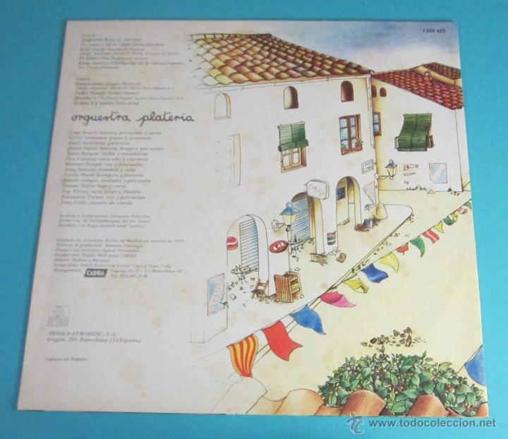 Discos de vinilo: ORQUESTRA PLAT&Eacute;RIA - Foto 2