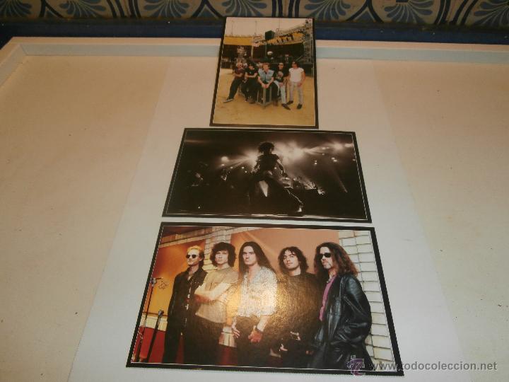 Discos de vinilo: 3 postales de heroes del silencio,zaragoza - Foto 1