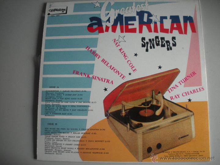 Discos de vinilo: MAGNIFICO LP DE - GRETETS - AMERICAN - SINGERS - VOL- 1- - Foto 2 - 49140955