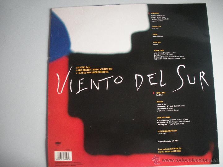 Discos de vinilo: MAGNIFICO LP DE - LUIS COBOS - VIENTOS DEL SUR - - Foto 2