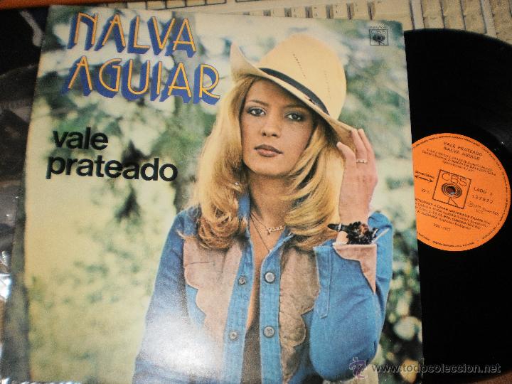 Disques de vinyle: nalva aguiar lp vale prateado,brasil 1977