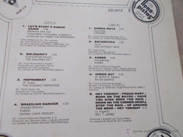 Discos de vinilo: LOS LLENA PISTAS - Foto 3