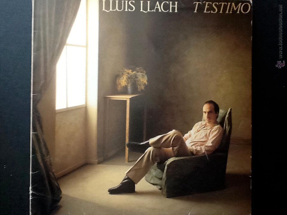 Discos de vinilo: LLU&Iacute;S LLACH - Testimo (Ariola, 1984) LP - Foto 1