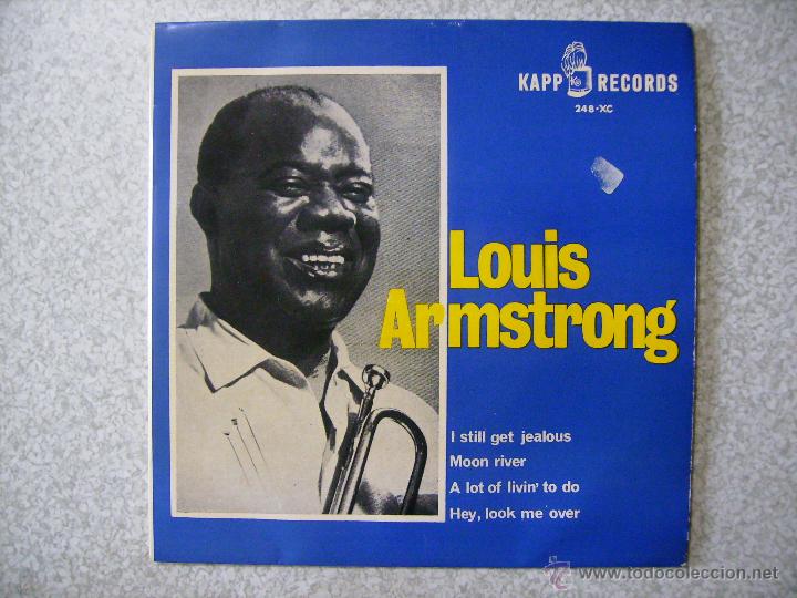Discos de vinilo: LOUIS ARMSTRONG.I STILL GET JEALOUS + 3...EX - Foto 1