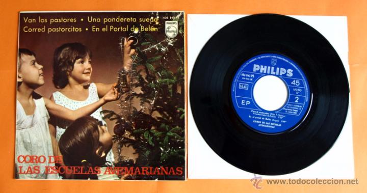 Discos de vinilo: DISCO DE VINILO - CORO DE LAS ESCUELAS AVEMARIANAS - PHILIPS - - Foto 1